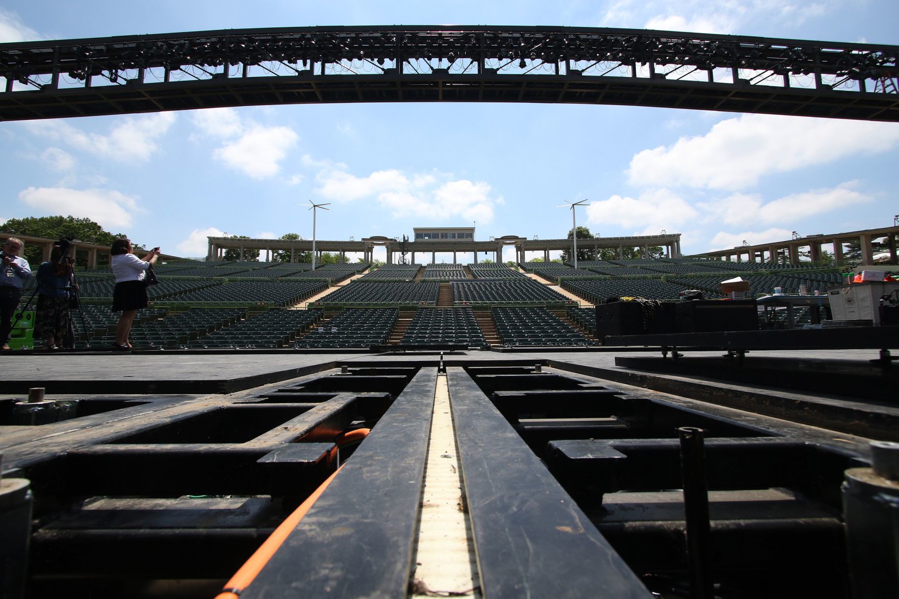 Muny stage improvements
